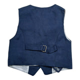 Harmont & Blaine Gilet Tinta Unita con Logo per Neonato JLK002N BLU HARMONT & BLAINE 