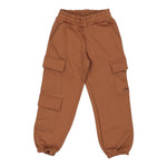 Hinnominate Pantalone Modello Tuta Tinta Unita con Elastico In Vita per Bambino 3641PF00010 MARRONE HINNOMINATE 