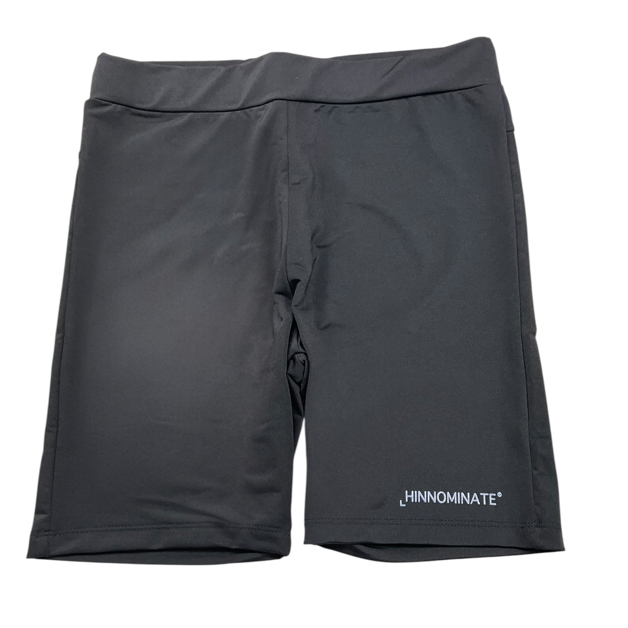 Hinnominate Leggins Modello Ciclista Tinta Unita con Logo per Bambina 3646S00217 NERO HINNOMINATE 