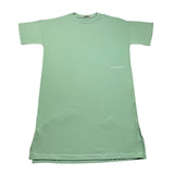 Hinnominate Abito Mezza Manica Tinta Unita con Stampa per Bambina 3646V00175 VERDE HINNOMINATE 