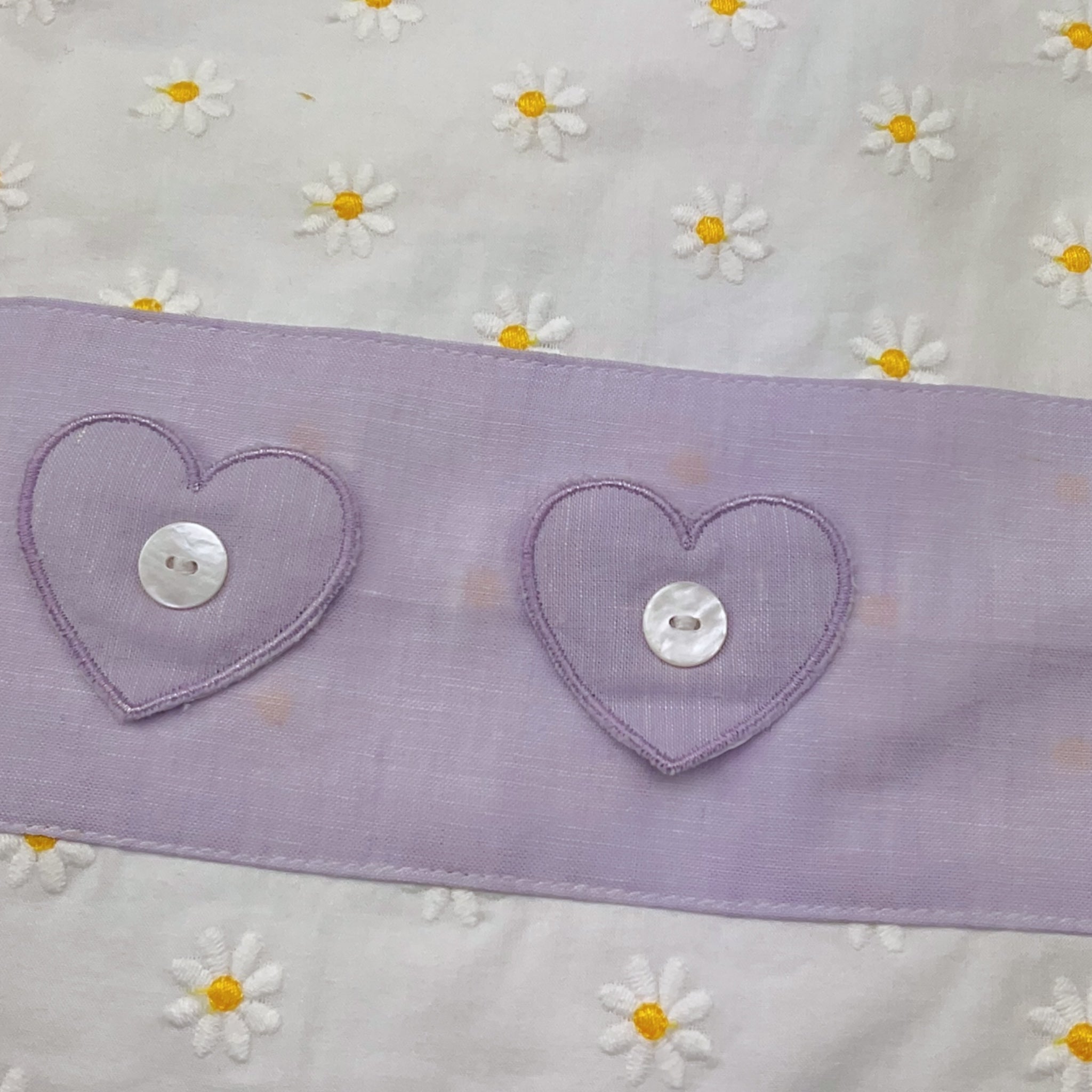I Delfi Coperta Bicolore con Applicazioni per Neonata 25P5065 BIANCO I DELFI 