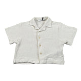 I'Am Brian Camicia Mezza Manica Tinta Unita per Bambino CA3312J PANNA I'AM BRIAN 
