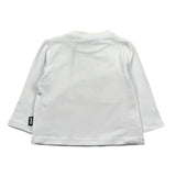 Daniele Alessandrini Shirt Girocollo Tinta Unita con Stampa Logo per Neonato 1292M1028 BIANCO DANIELE ALESSANDRINI 