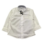 Iceberg Camicia Manica Lunga Tinta Unita con Logo per Neonato CMICE5103B PANNA ICEBERG 