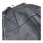 Iceberg Giubbino In Ecopelle Tinta Unita con Zip per Bambino GBICE5101J NERO ICEBERG 