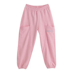 Iceberg Pantalone Tinta Unita con Elastico In Vita per Bambina PFICE5151J ROSA ICEBERG 