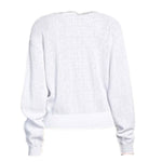 Iceberg Felpa Tinta Unita con Zip Traforata per Bambina SHICE5159J BIANCO ICEBERG 