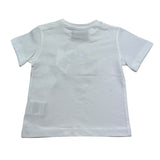Iceberg T-Shirt Girocollo Tinta Unita con Stampa per Neonato TSICE5122B BIANCO ICEBERG 