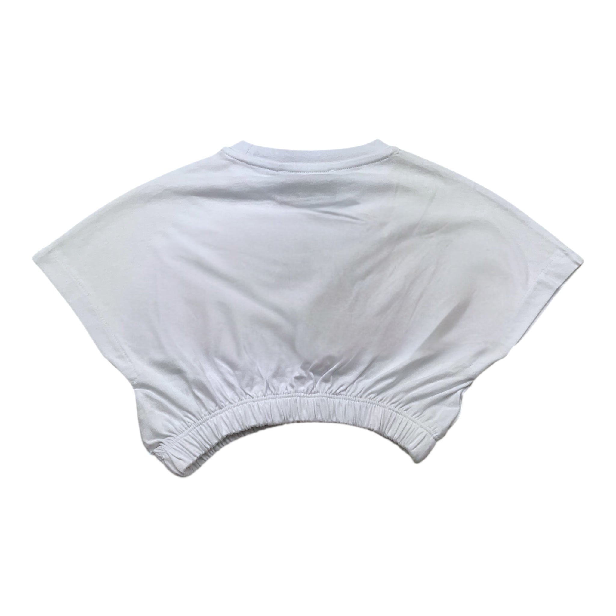 Iceberg T-Shirt Girocollo Tinta Unita con Stampa per Bambina TSICE5159J BIANCO ICEBERG 