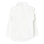 Il Gufo Camicia Manica Lunga Tinta Unita con Taschino per Bambino COACL049MF002 PANNA IL GUFO 