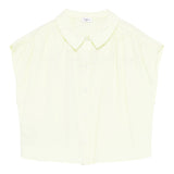 Il Gufo Camicia Mezza Manica Tinta Unita per Bambina P25CC103C6039 VERDE IL GUFO 