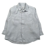 Il Gufo Camicia Manica Lunga Tnta Unita Collo Coreano per Neonato P25CL110L6006N AZZURRO IL GUFO 