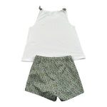 Il Gufo Completo 2 Pezzi Canotte-Culotte per Neonata P25DP528MF032X BIANCO IL GUFO 