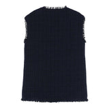 Il Gufo Gilet Tinta Unita con Bottoni per Bambina P25GI054C5052 BLU IL GUFO 
