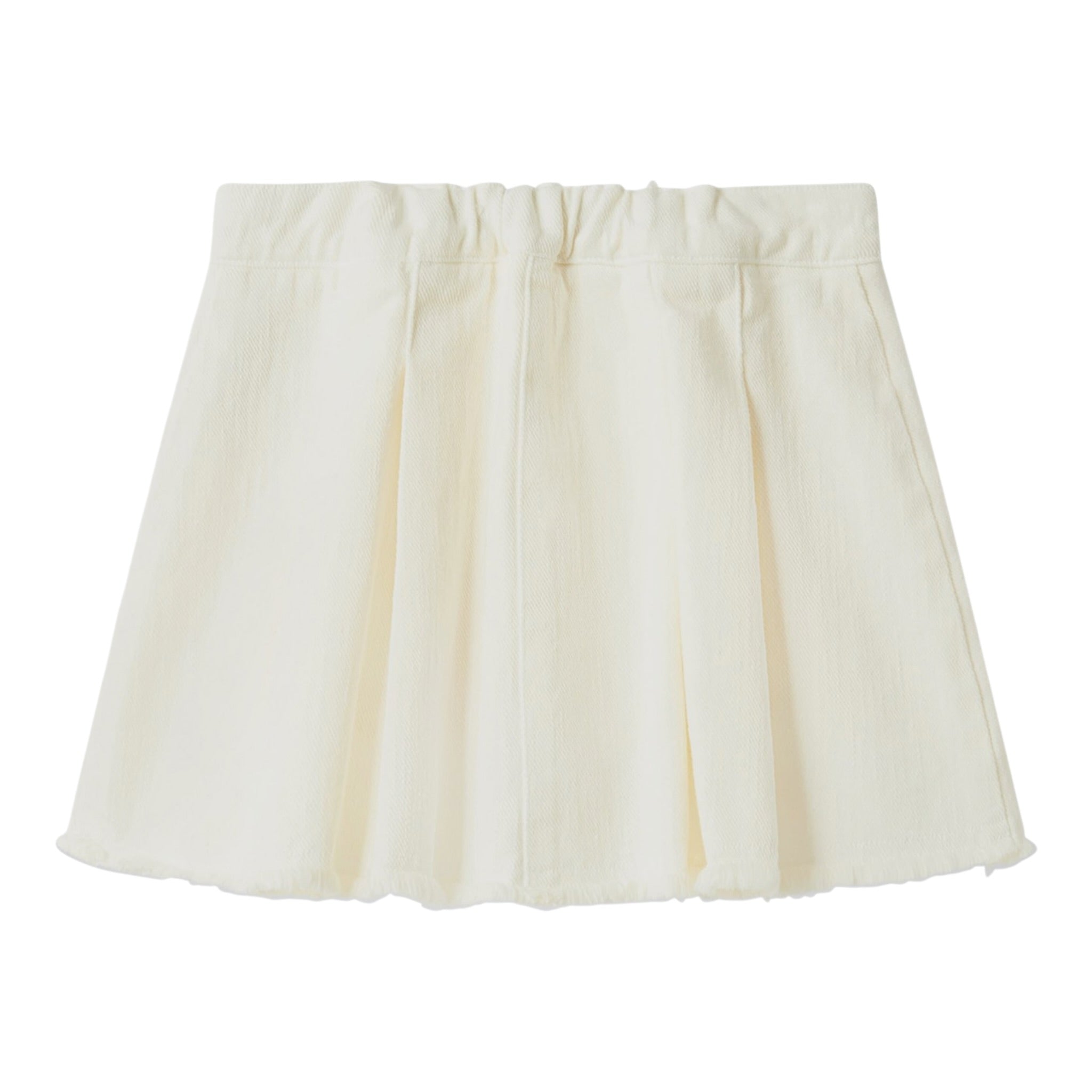 Il Gufo Gonna Tinta Unita con Girovita Regolabile per Bambina P25GN230J0044 PANNA IL GUFO 