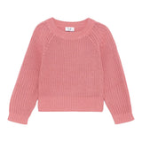Il Gufo Maglia Girocollo Tinta Unita per Neonata P25MA482EM109 ROSA IL GUFO 