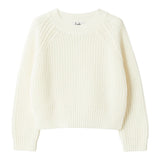 Il Gufo Maglia Girocollo Tinta Unita per Bambina P25MA482EM109X PANNA IL GUFO 