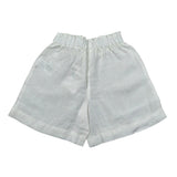 Il Gufo Short Tinta Unita con Elastico In Vita per Neonata P25PB181L6009 BIANCO IL GUFO 