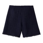 Il Gufo Short Tinta Unita con Girovita Regolabile per Bambina P25PB191C5052 BLU IL GUFO 