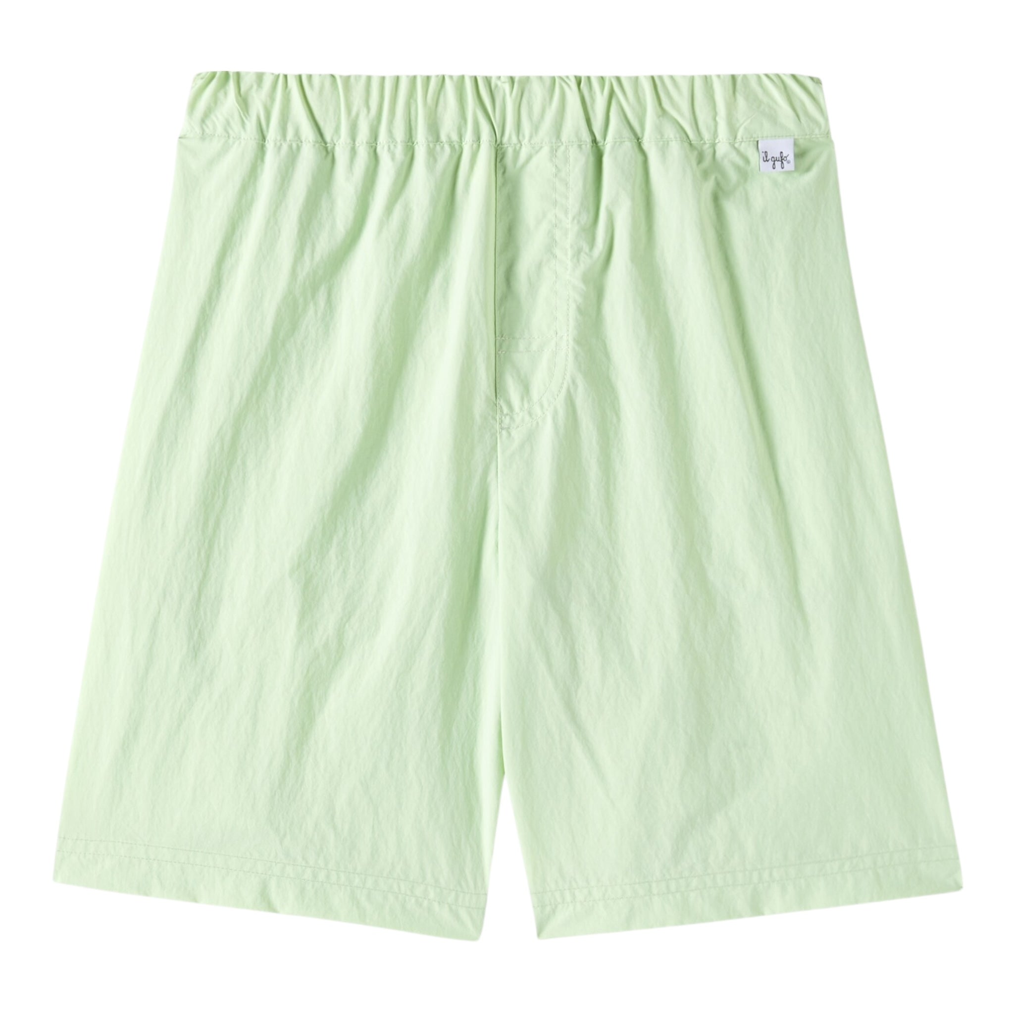 Il Gufo Bermuda Tinta Unita con Elastic In Vita per Neonato P25PB199N0108N VERDE IL GUFO 