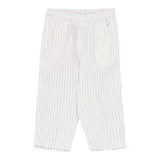 Il Gufo Pantalone Fantasia A Righe con Elastico In Vita per Neonato P25PL404L1018 BEIGE IL GUFO 