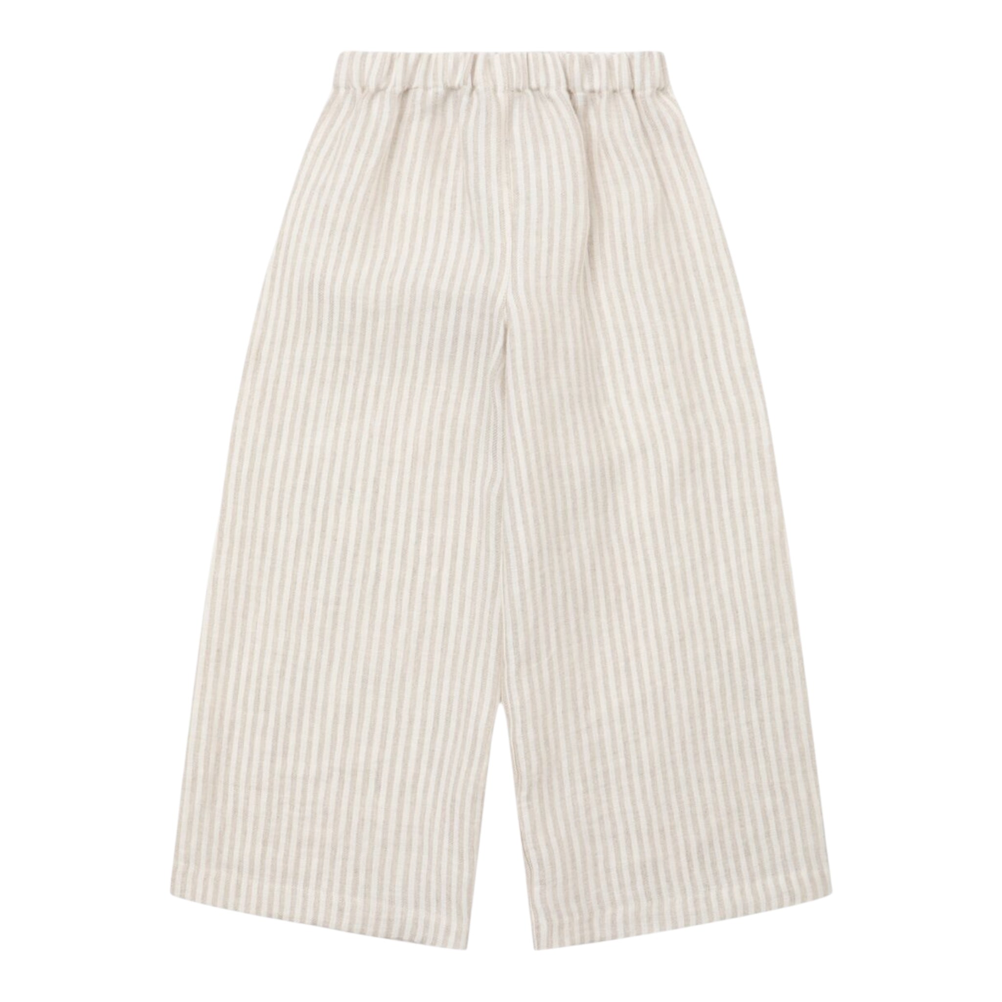 Il Gufo Pantalone Fantasia A Righe con Elastico In Vita per Neonato P25PL451L1018N BEIGE IL GUFO 