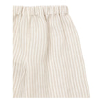 Il Gufo Pantalone Fantasia A Righe con Elastico In Vita per Neonato P25PL451L1018N BEIGE IL GUFO 