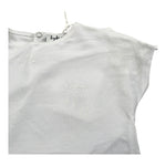 Il Gufo T-Shirt Girocollo Tinta Unita per Neonata P25TS47MF032 BIANCO IL GUFO 