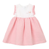 Il Gufo Abit Giromanica Bicolore Fantasia A Righe per Neonata P25VA331C1080 BIANCO/ROSA IL GUFO 
