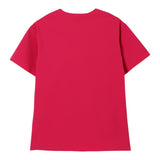 Il Gufo Abito Tinta Unita con Applicazione per Bambina P25VM783N0074 FUXIA IL GUFO 