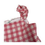 Il Gufo Abito Giromanica Fantasia Quadretti per Neonata P25VP023C3161 ROSA IL GUFO 