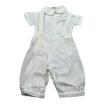 Il Gufo Completo 2 Pezzi Camicie-Salopette per Neonato PATDP521L0014 PANNA IL GUFO 
