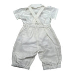 Il Gufo Completo 2 Pezzi Camicie-Salopette per Neonato PATDP521L0014 PANNA IL GUFO 