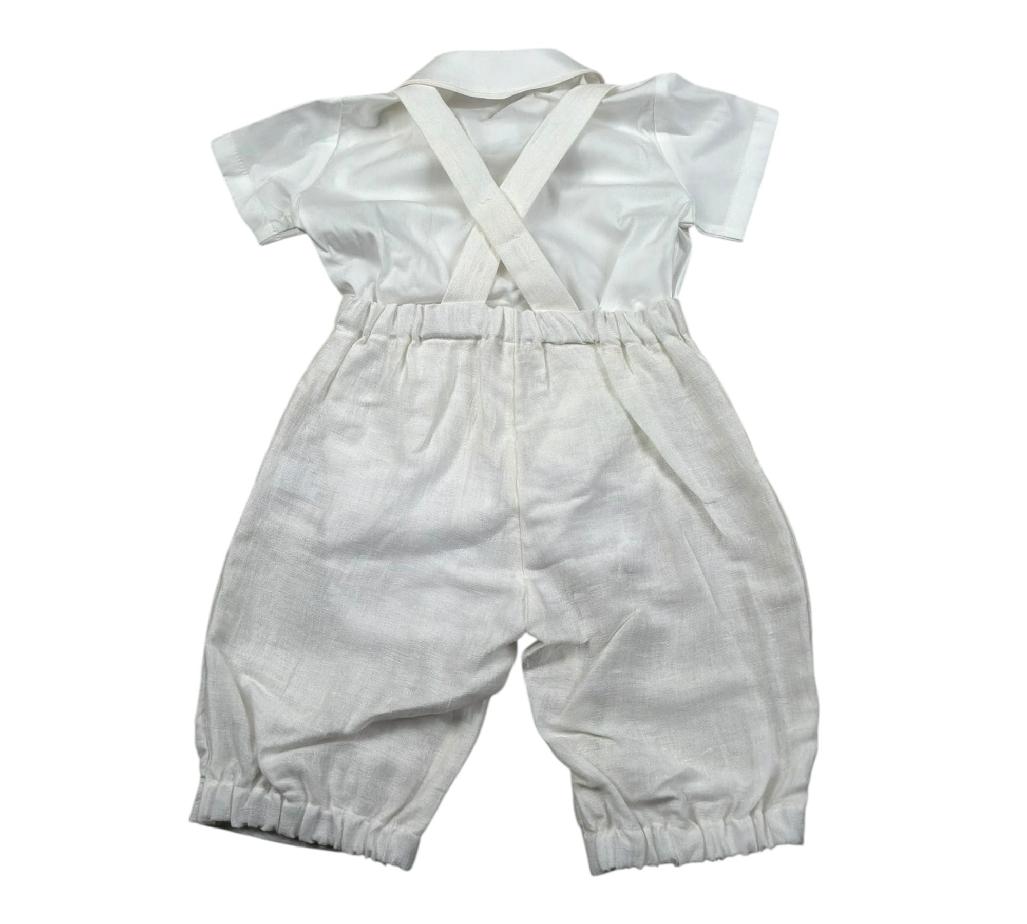 Il Gufo Completo 2 Pezzi Camicie-Salopette per Neonato PATDP521L0014 PANNA IL GUFO 
