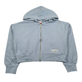 Imperial Felpa con Zip E Cappuccio Tinta Unita per Bambina LK08042G75 AZZURRO IMPERIAL 