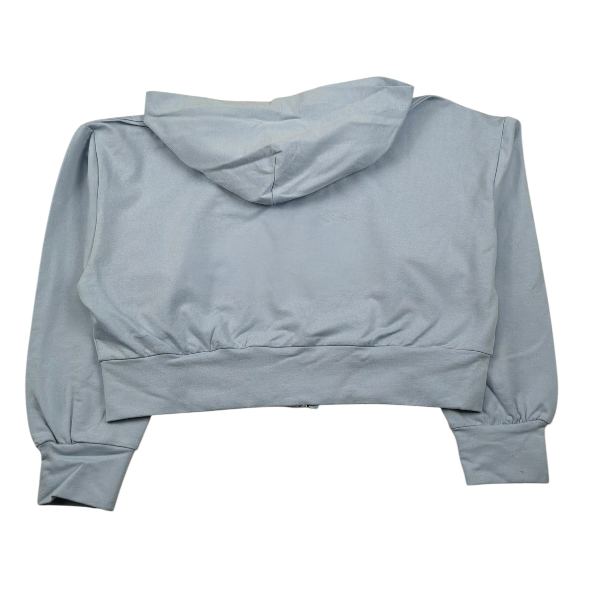 Imperial Felpa con Zip E Cappuccio Tinta Unita per Bambina LK08042G75 AZZURRO IMPERIAL 
