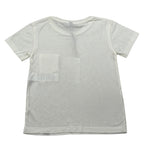 Imperial Kids T-Shirt Tinta Unita con Taschino per Bambino MBB9030B72 PANNA IMPERIAL KIDS 