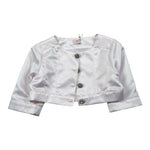 Isabel Coprispalle Tinta Unita con Bottoni Brillantini per Bambina 4464B ROSA ISABEL 