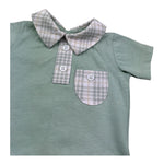 Isabel & Martinez Completo 2 Pezzi Polo-Bermuda per Neonato IM25N474 VERDE ISABEL & MARTINEZ 