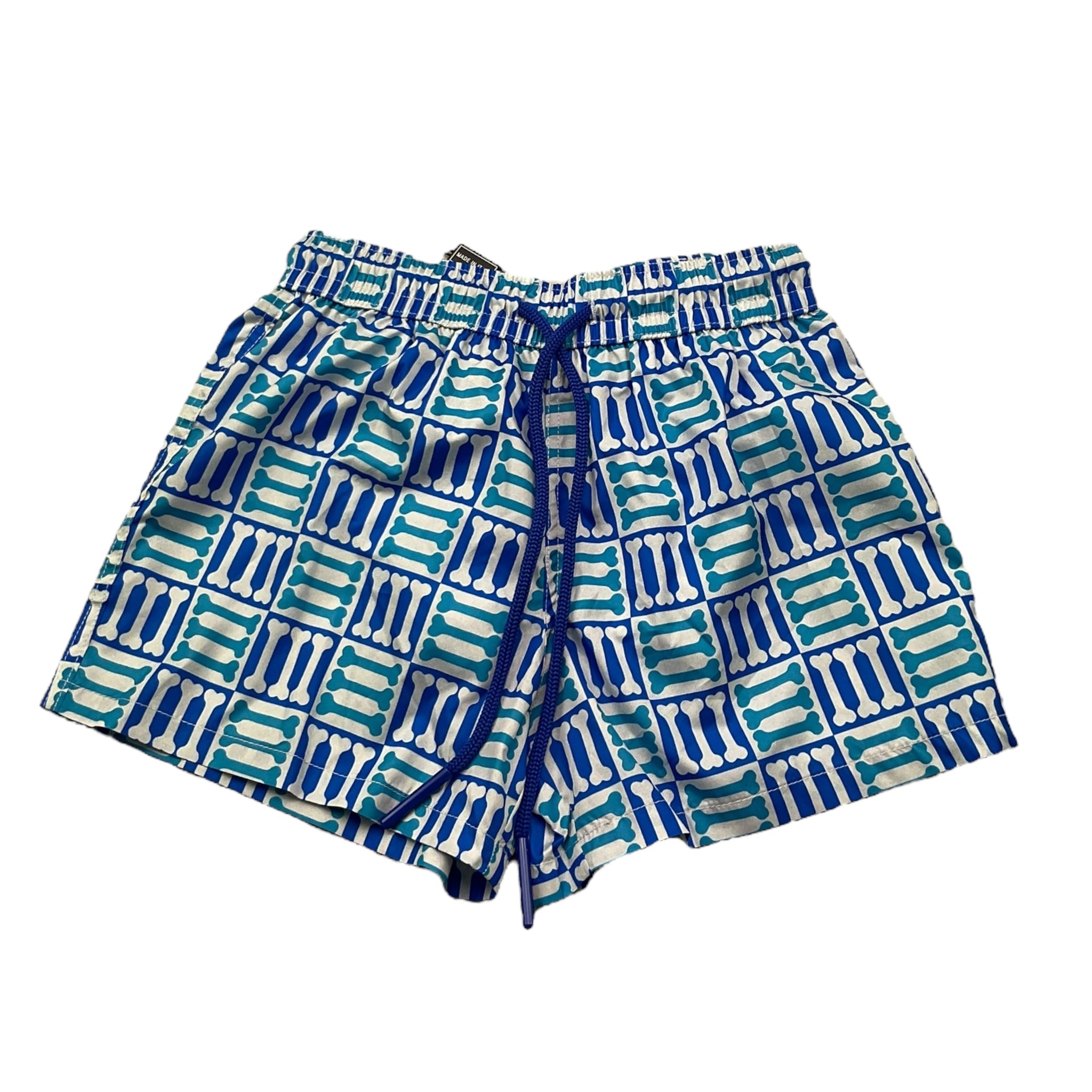 Island Coco Costume Tinta Unita Stampa Fantasia per Bambino ICJ95000 BLU ISLAND COCO 
