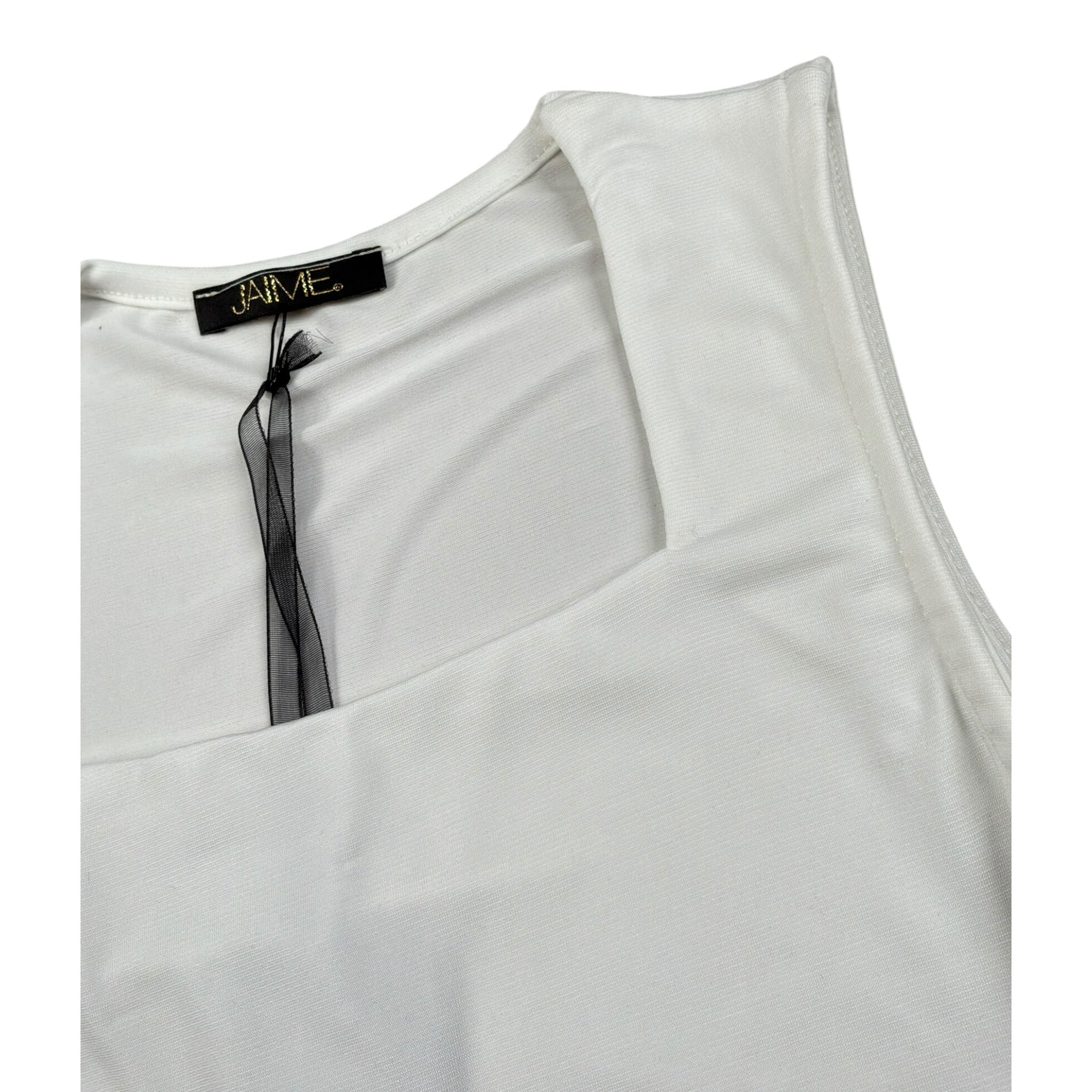 J'Aime' Canotta tinta unita Bianco per Bambina JG412525TP BIANCO J'AIME' 