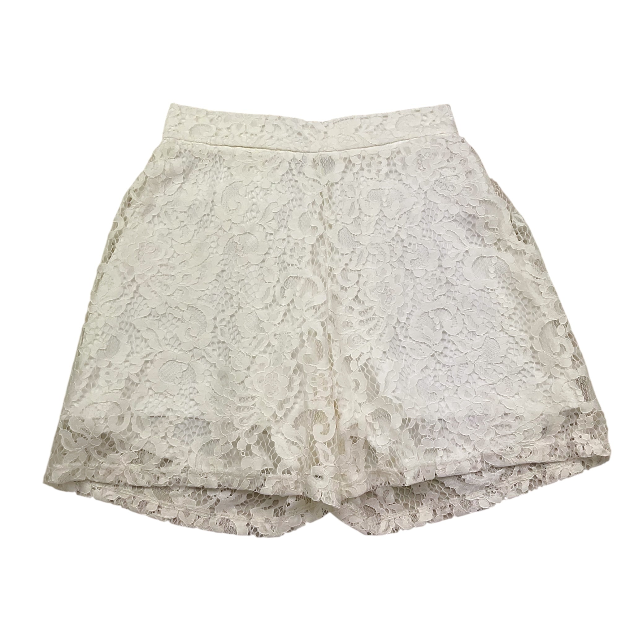 Janice Short Tinta Unita Traforato per Bambina JN708R BIANCO JANICE 
