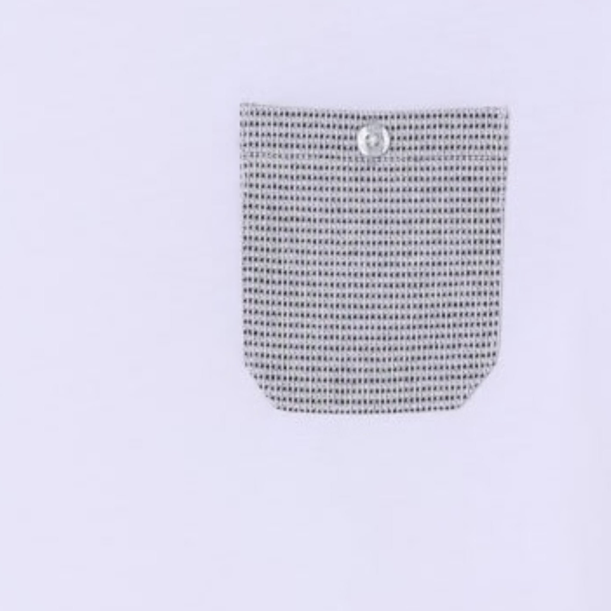Jeckerson T-Shirt Girocollo Tinta Unita con Taschino per Bambino 190TJMJS25 BIANCO JECKERSON 