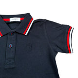 Jeckerson Polo Mezza Manica Tinta Unita per Bambino JB4022 BLU JECKERSON 