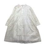 Jesvrvm Abit Tinta Unita Modello Camicia per Bambina ORCHIDEA BIANCO JESVRVM 