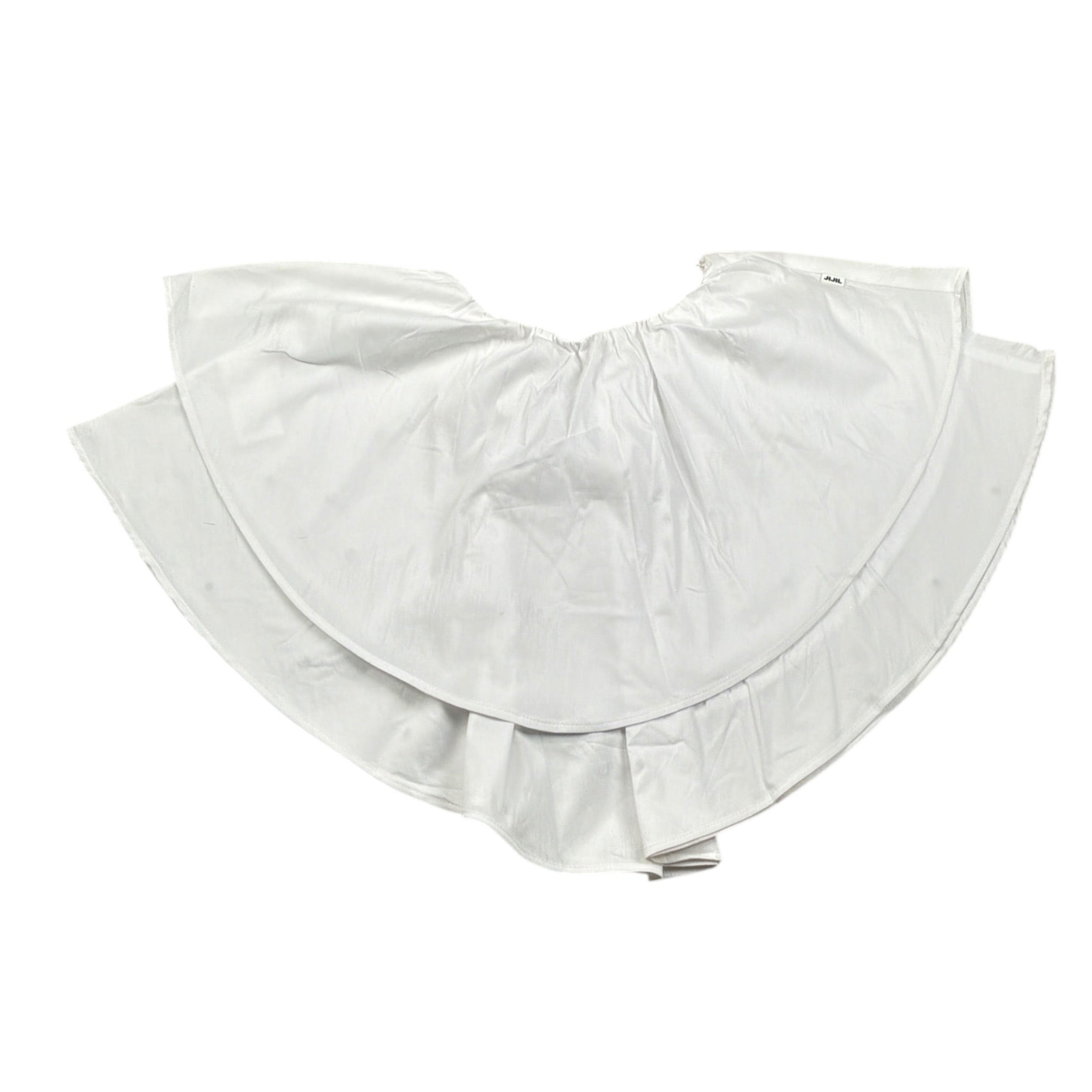 Jijil Top tinta unita con Brillantini Bianco per Bambina JE23GO073 BIANCO JIJIL 