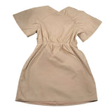 Jijil Abito tinta unita con Cintura Beige per Bambina JJ323AB032 BEIGE JIJIL 