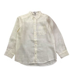 J.O. Milano Camicia Tinta Unita con Colletto Coreano per Bambino 376ZS PANNA J.O. MILANO 