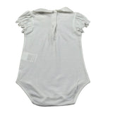 J.O. Milano Body Mezza Manica tinta unita Panna per Neonata 571X1 PANNA J.O. MILANO 