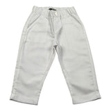 J.O. Milano Pantalone Tinta Unita con Elastico In Vita per Neonato 574A1 BIANCO J.O. MILANO 